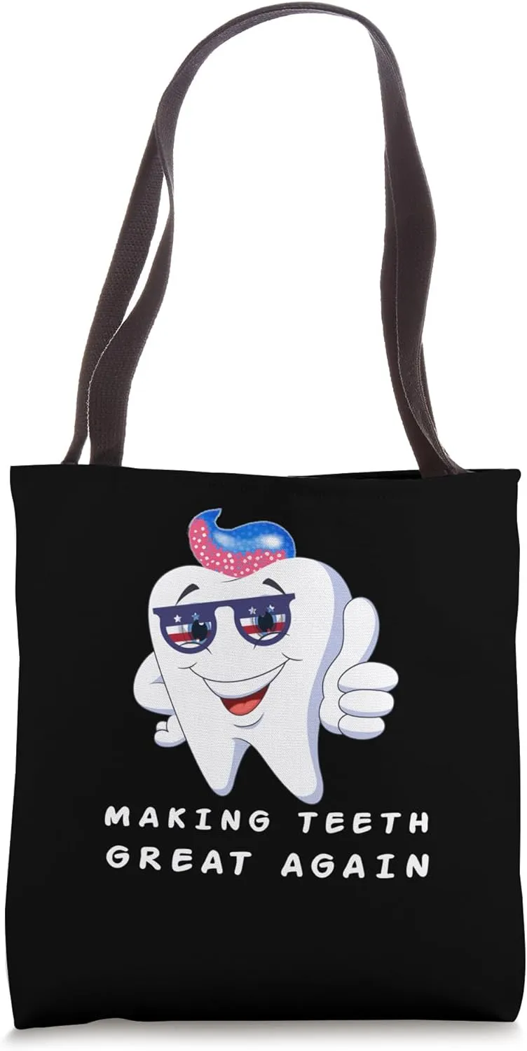 America Oral Health Dental Dentis Tote Bag
