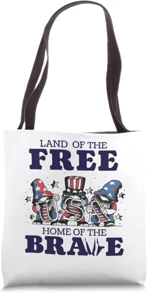 American Patriotic Symbol 4th july USA Flag Independence Day Tote Bag