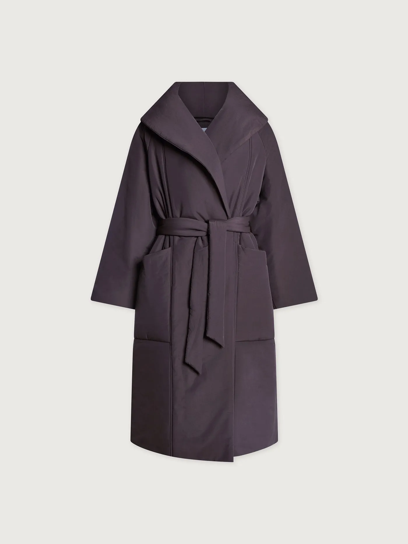 Ana Long Wrap Coat