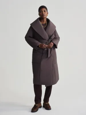 Ana Long Wrap Coat