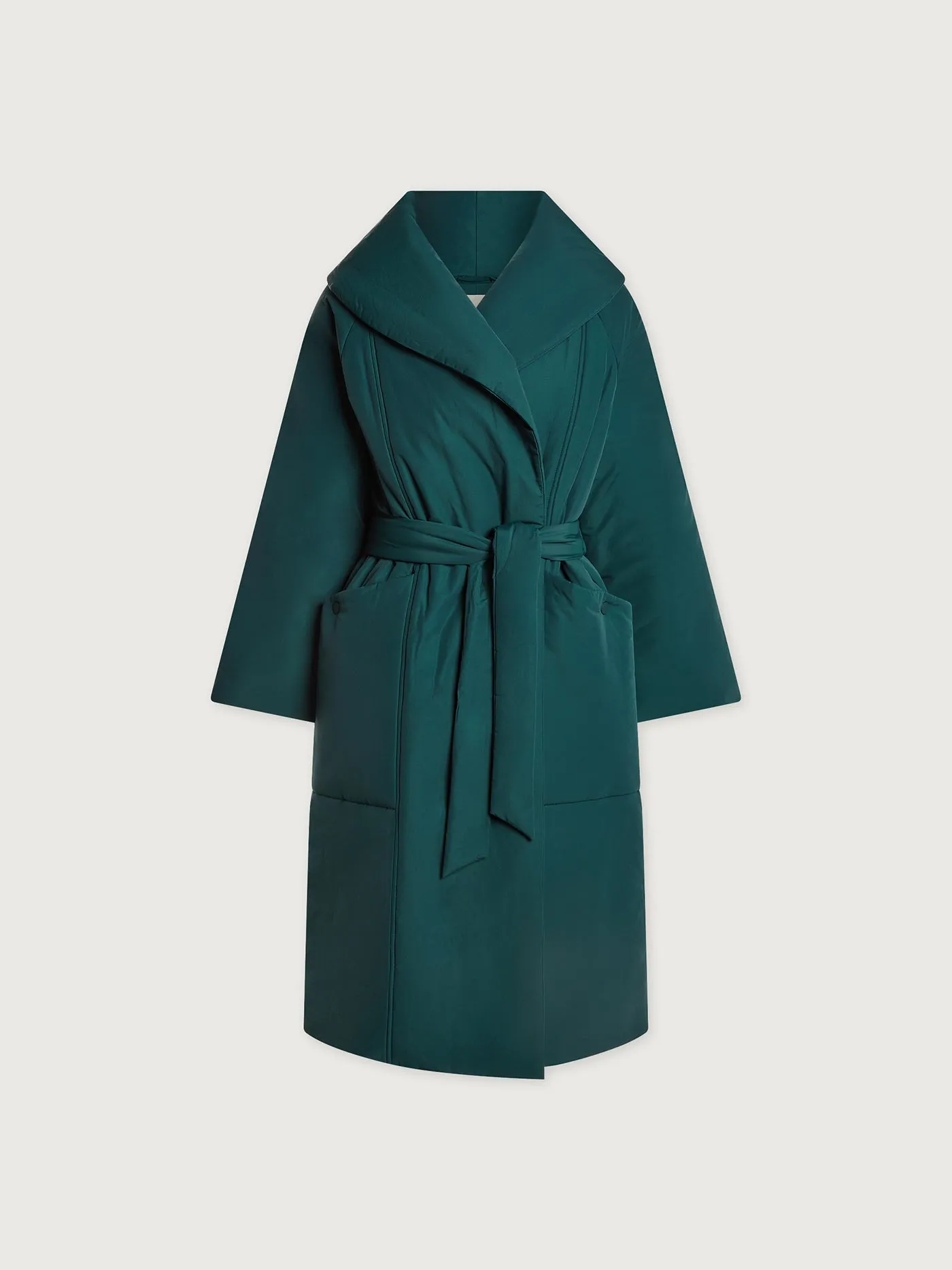 Ana Long Wrap Coat