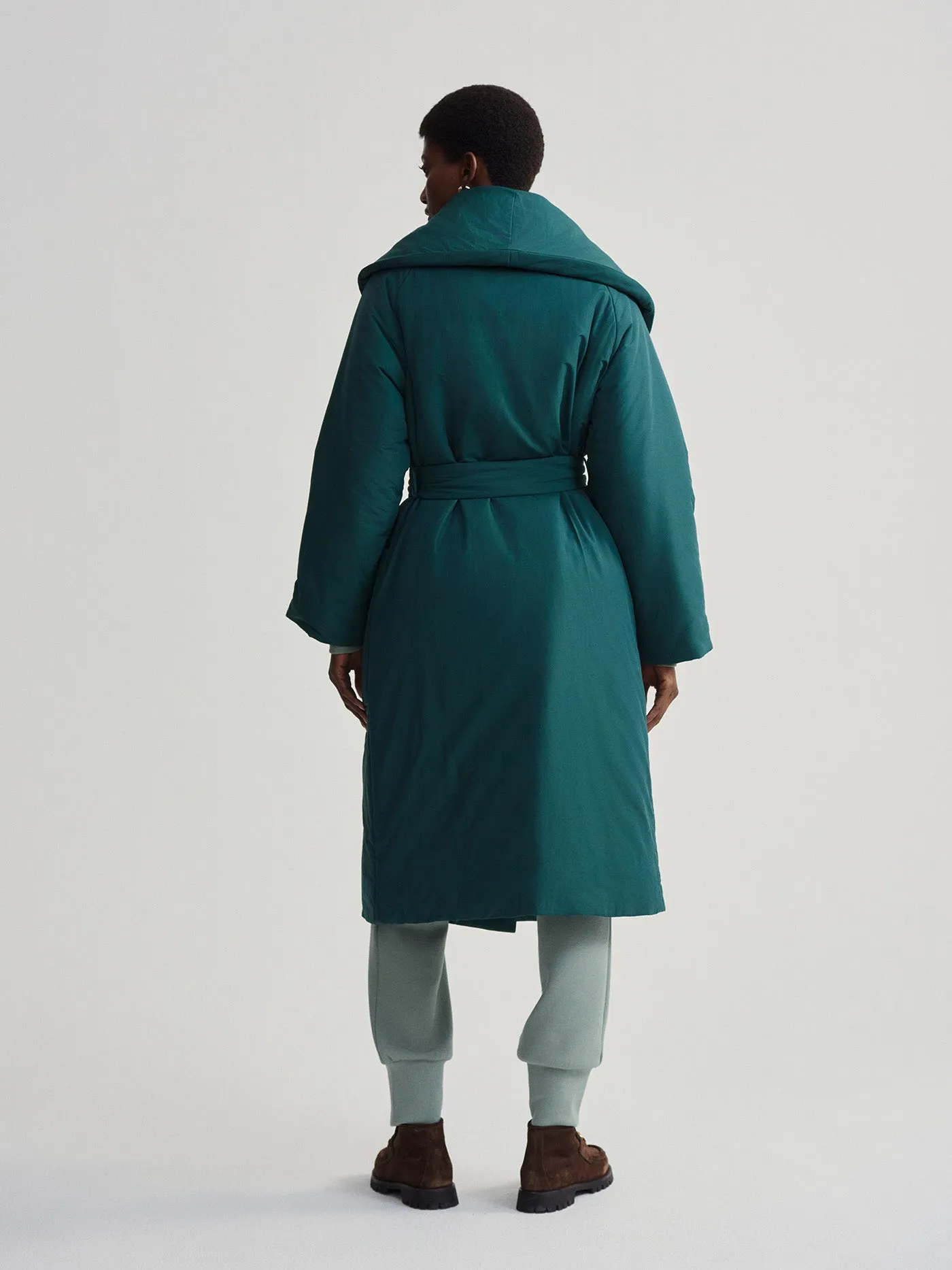 Ana Long Wrap Coat