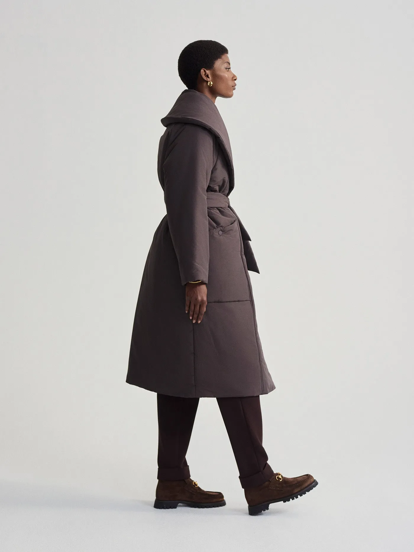 Ana Long Wrap Coat
