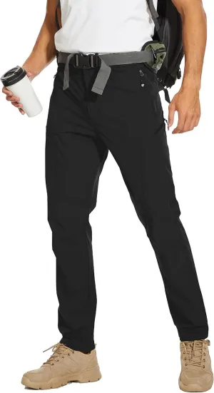 Arunlluta Hiking Pants for Men, Hiking Travel Pants Water-Resistant Mens Work Pants Stretch Quick Dry Lightweight