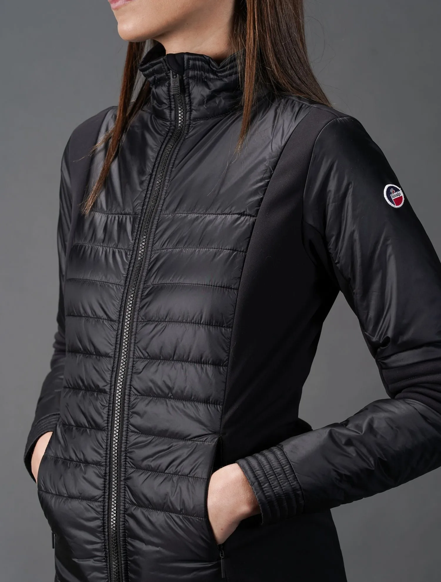 Banff Padded Mid layer  Noir