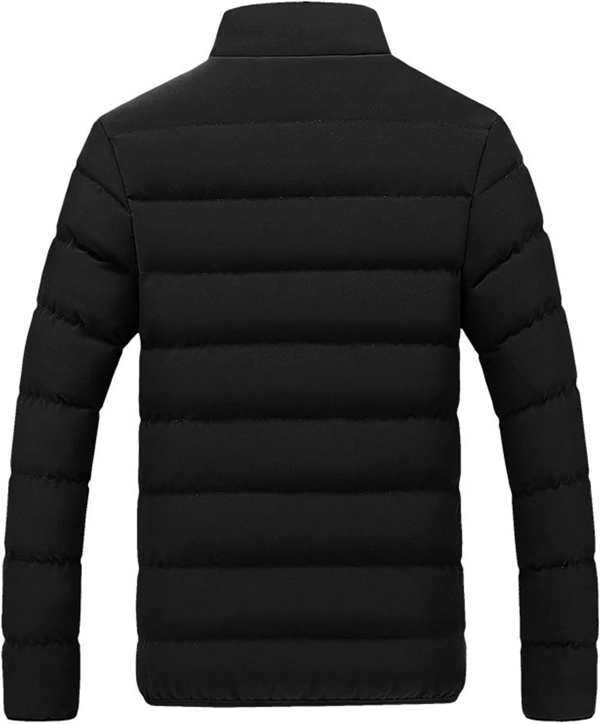 BIFUTON Puffer Jacket Men,Men's Quilted Winter Coat Warm Puffer Jacket Thick Cotton Padded Insulated Coat Winter Down Jackets