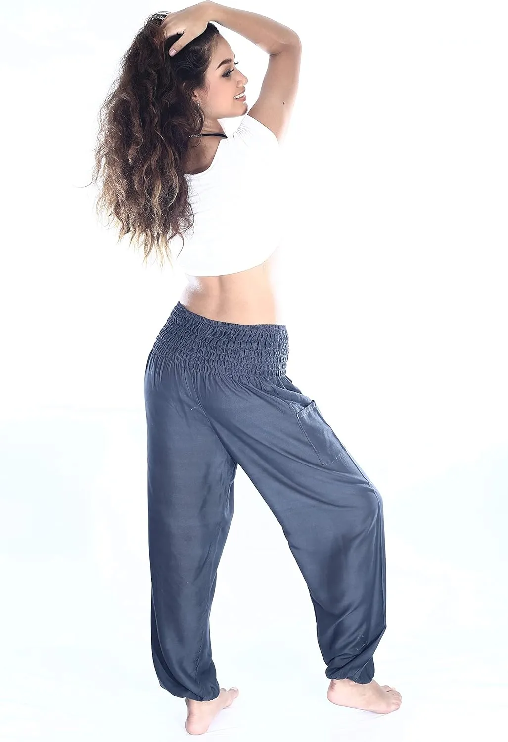 Boho Pants Harem Pants Yoga Trousers for Woman Bohemian Beach Pants