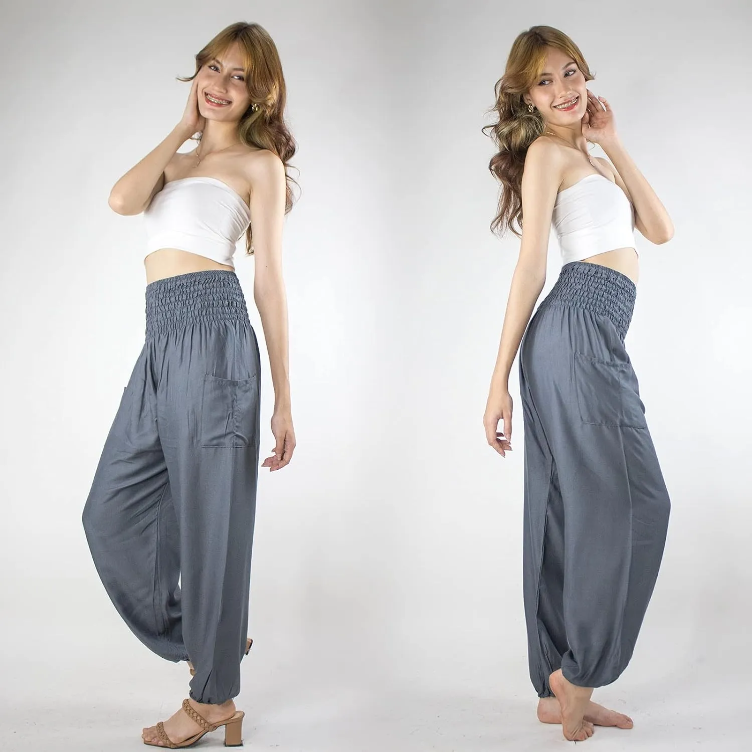 Boho Pants Harem Pants Yoga Trousers for Woman Bohemian Beach Pants