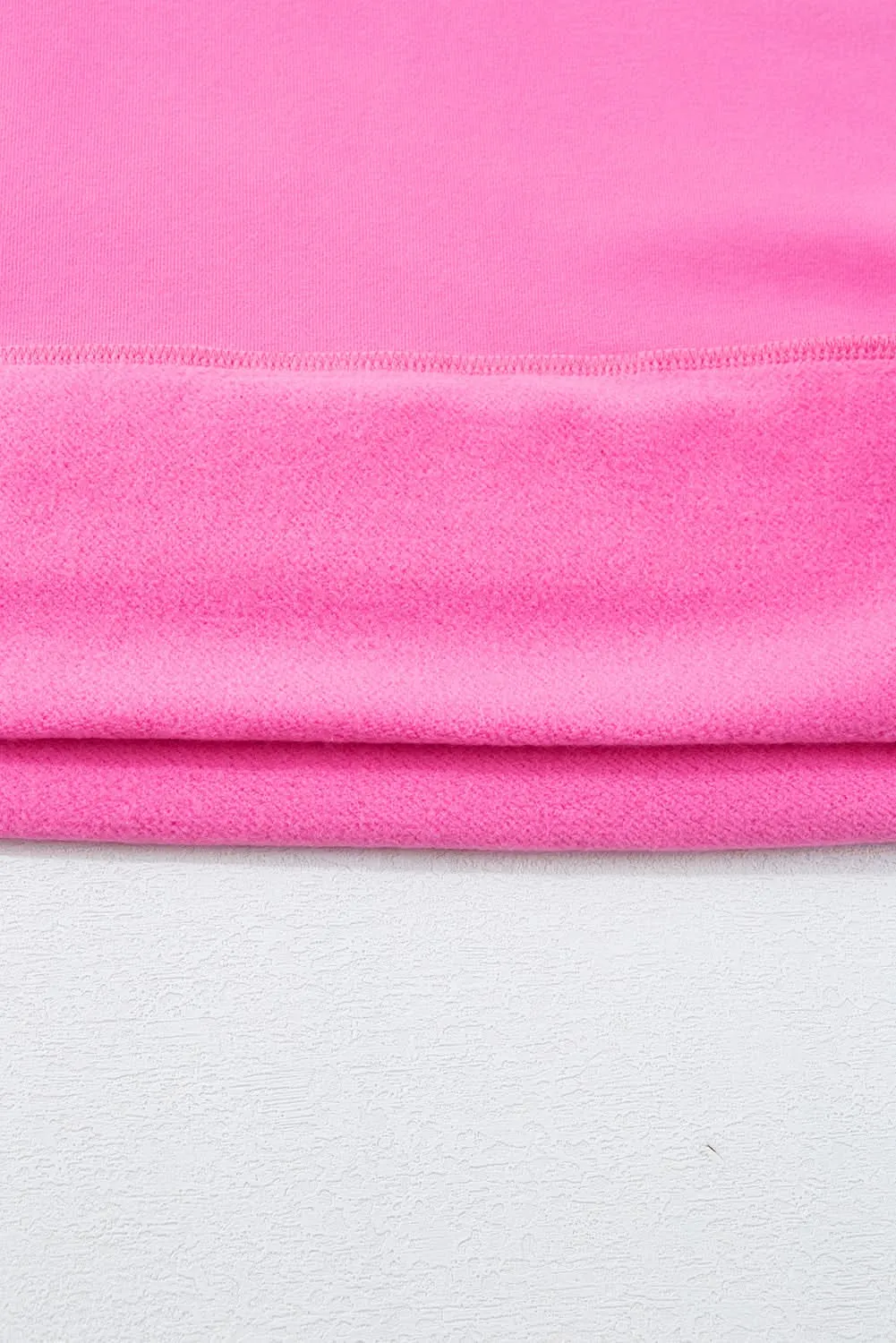 Bonbon fleece-lined sweatshirt