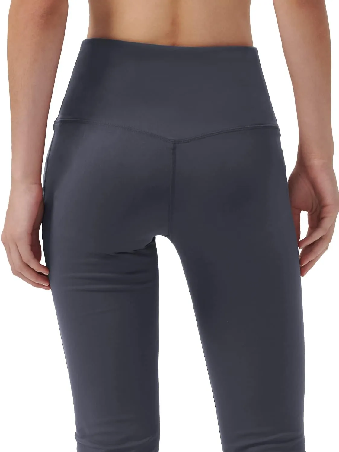 Bootcut Yoga Pants for Women with Hidden Pockets High Waist Workout Pants Tummy Control Dress Bootleg Work Pants