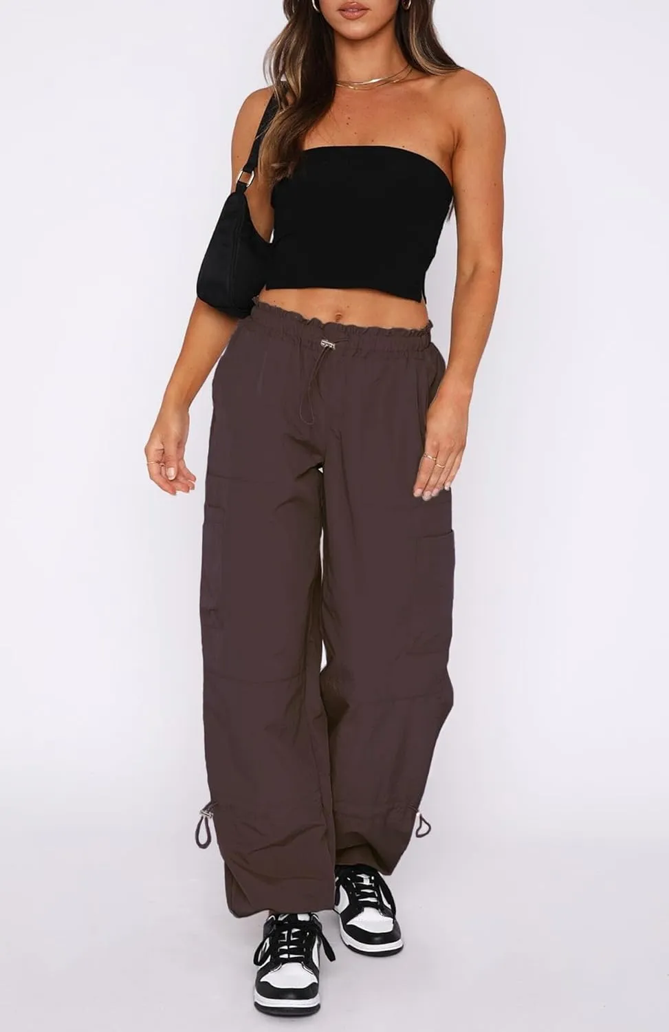 Cargo Pants Women Baggy - Parachute Pants for Women, Rave Pants Y2K Pants, Festival Outfits for Women