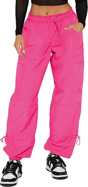 Cargo Pants Women Baggy - Parachute Pants for Women, Rave Pants Y2K Pants, Festival Outfits for Women