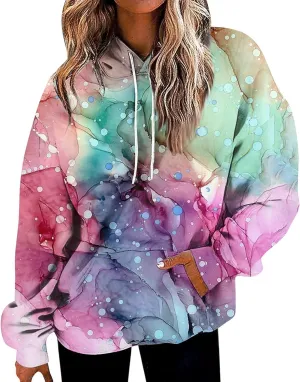 ChicCrate Hoodies for Women Oversized Y2K Sweatshirt Drawstring Long Sleeve Shirts Casual Cute Tops Fall Clothes with Pockets