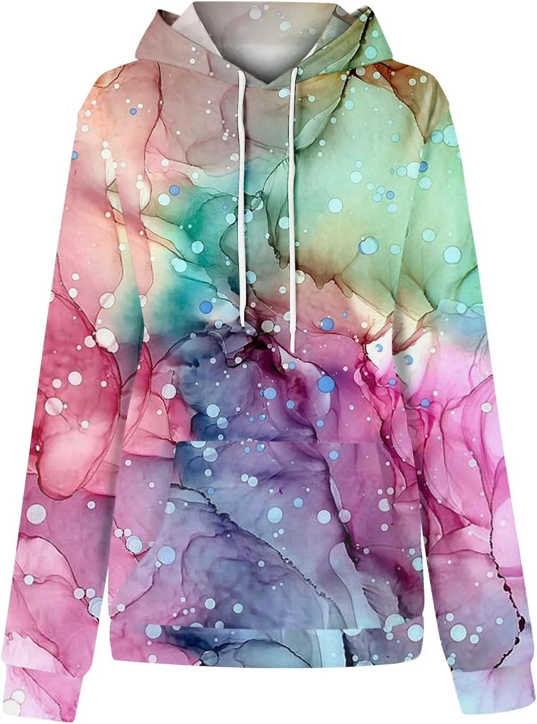 ChicCrate Hoodies for Women Oversized Y2K Sweatshirt Drawstring Long Sleeve Shirts Casual Cute Tops Fall Clothes with Pockets
