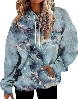 ChicCrate Hoodies for Women Oversized Y2K Sweatshirt Drawstring Long Sleeve Shirts Casual Cute Tops Fall Clothes with Pockets
