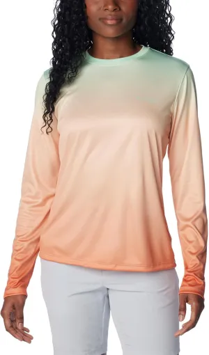 Columbia Women's Standard Tidal Tee PFG Palm Rise
