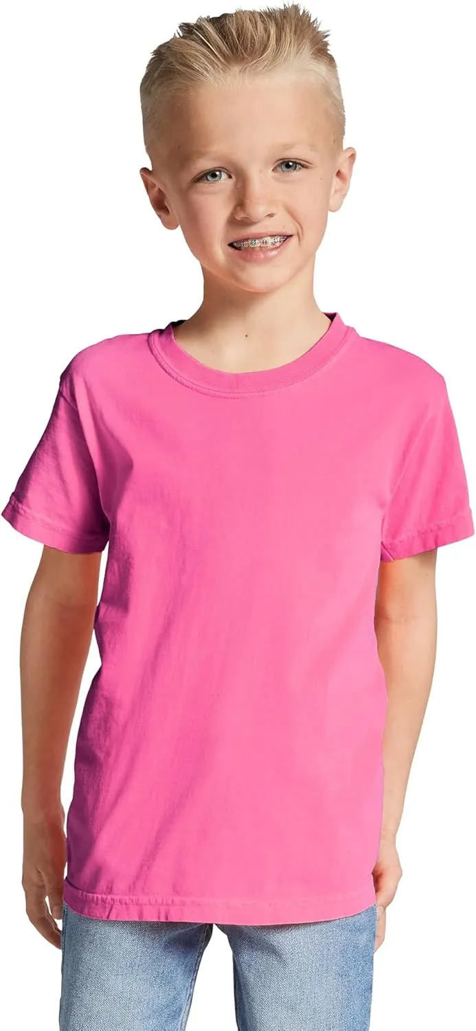 Comfort Colors Kids' Ring Spun T-Shirt, 3-Pack, Style G9018