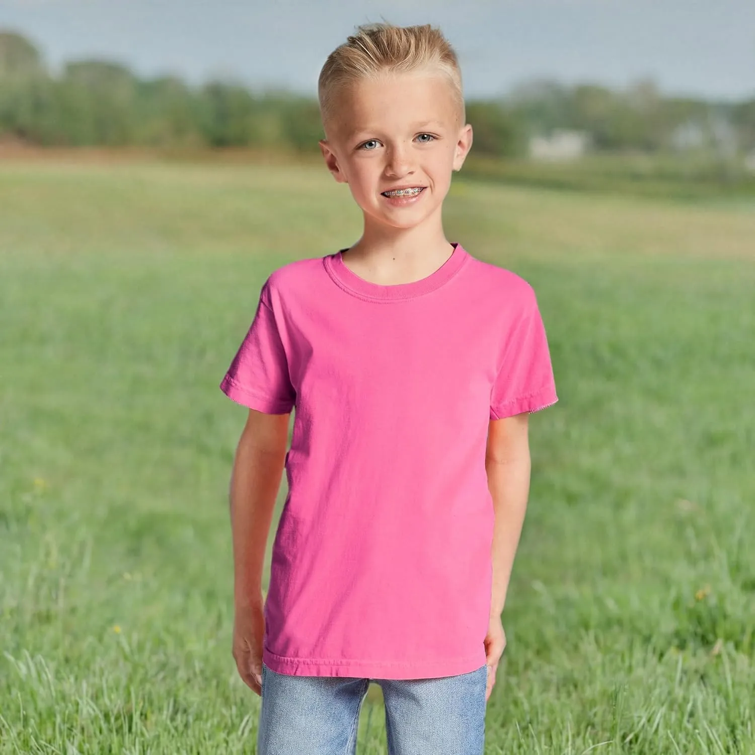 Comfort Colors Kids' Ring Spun T-Shirt, 3-Pack, Style G9018