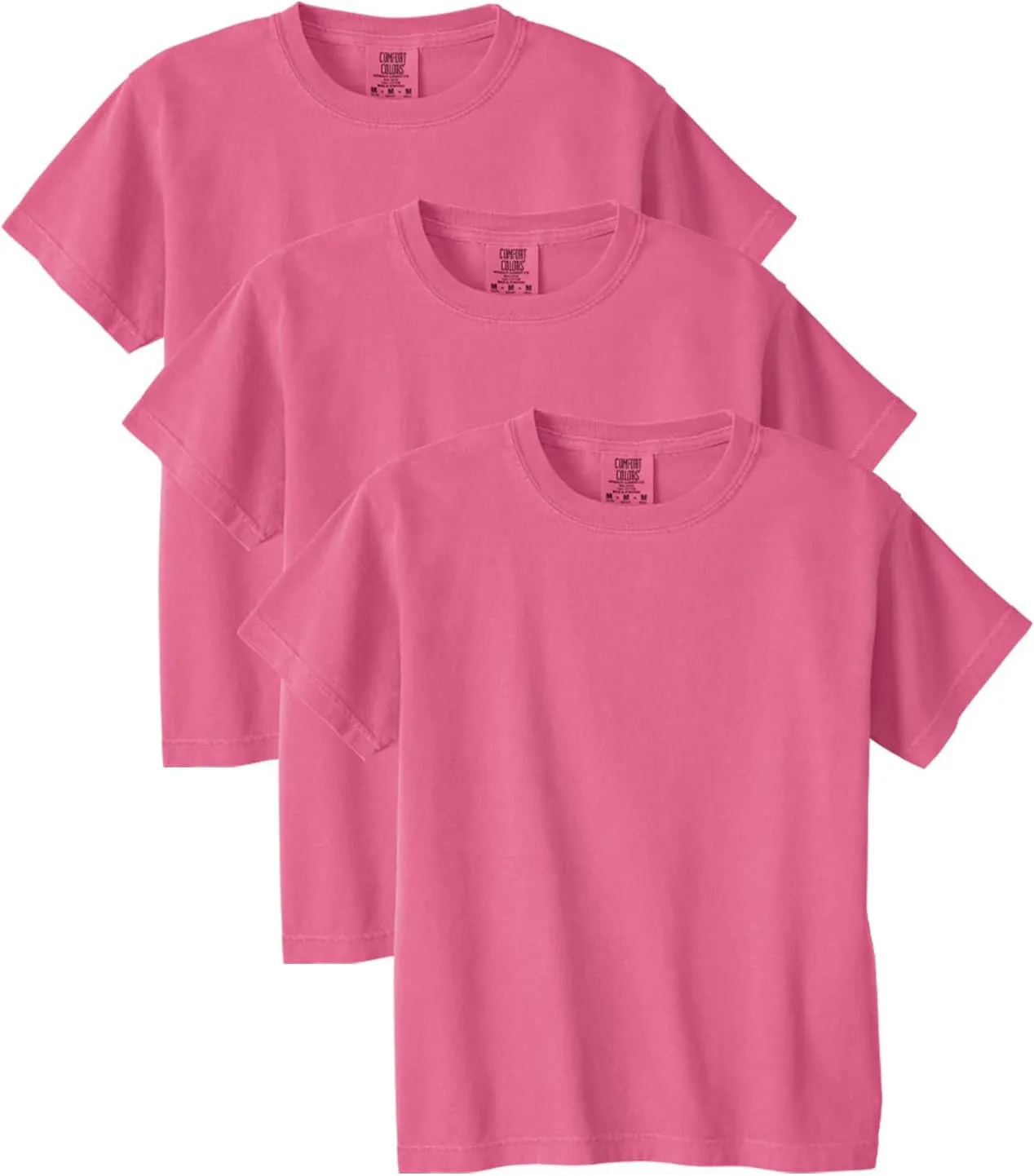 Comfort Colors Kids' Ring Spun T-Shirt, 3-Pack, Style G9018
