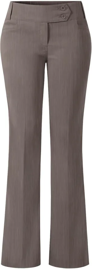 Design by Olivia Women's Relaxed Boot-Cut Office Pants Trousers Slacks
