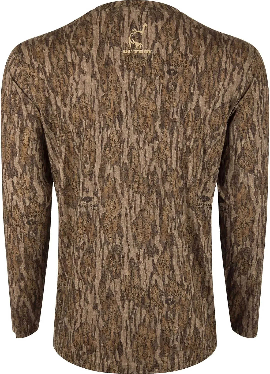 Drake Waterfowl Men's Performance Crew Long Sleeve T-Shirt - Lightweight Soft Breathable Quick-Dry Moisture-Wicking Camo Tee