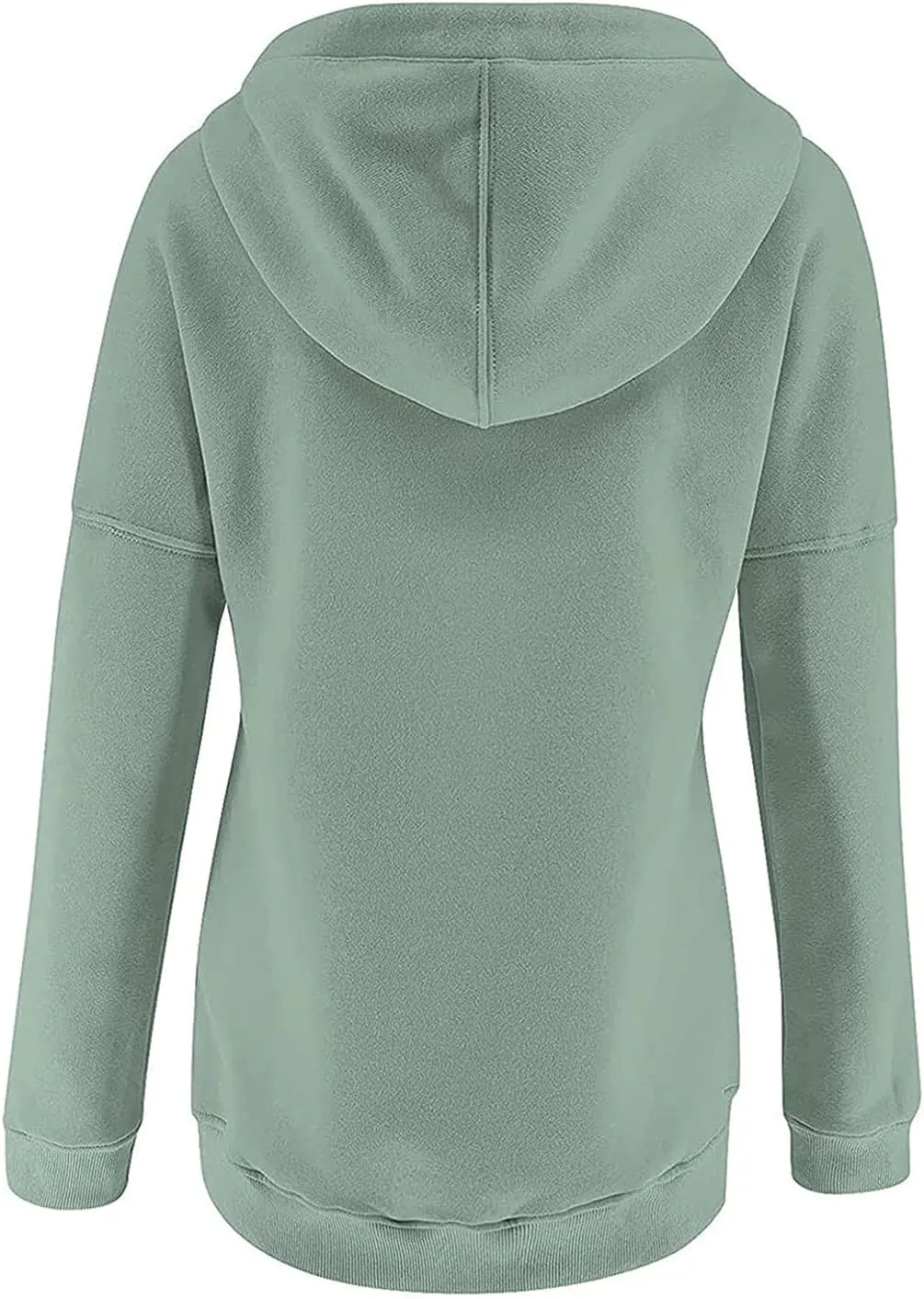 Dressy Casual Hoodies For Women Long Sleeve Pullover Tops Drawstring Hooded Sweatshirts Fall Fashion Outfits 2024