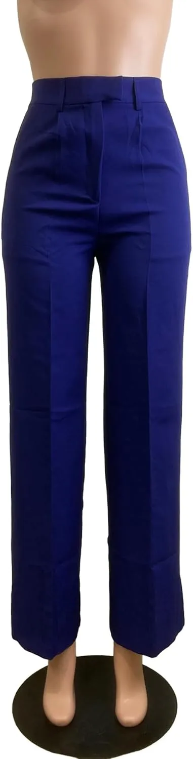 Famnbro Womens Dress Pants Slacks High Waisted Wide Leg Yoga Business Work Pants Trousers