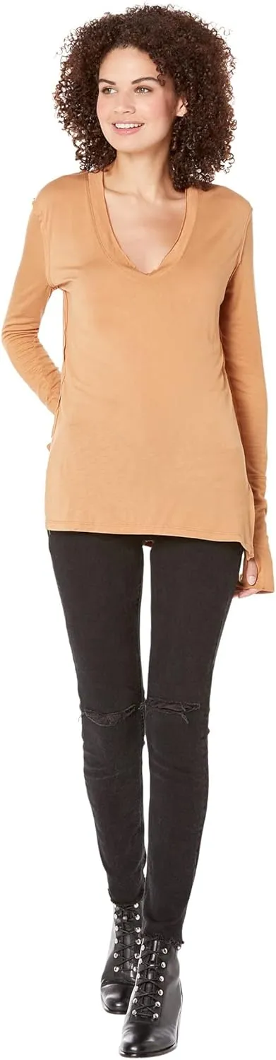 Free People Fresh and Clean Long Sleeve Tee