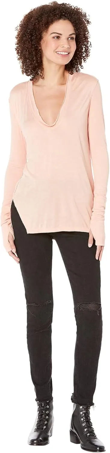 Free People Fresh and Clean Long Sleeve Tee