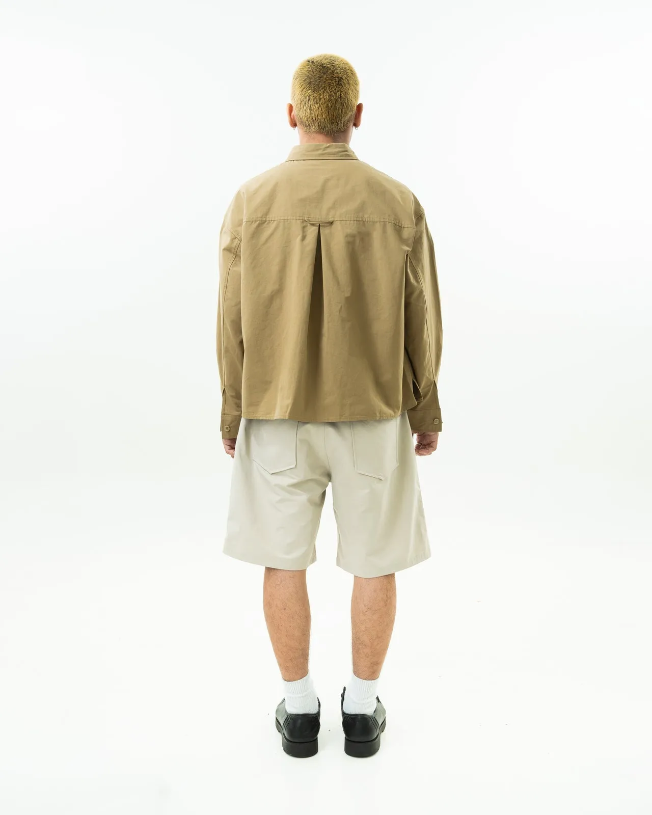 HdPc: Breezy Boxy Shirt (Dark Olive)
