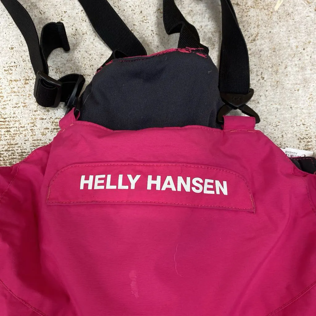 Helly Hansen - Kid's Bibbed Snow Pants - MSRP $190: Pink/Black-children-9Y