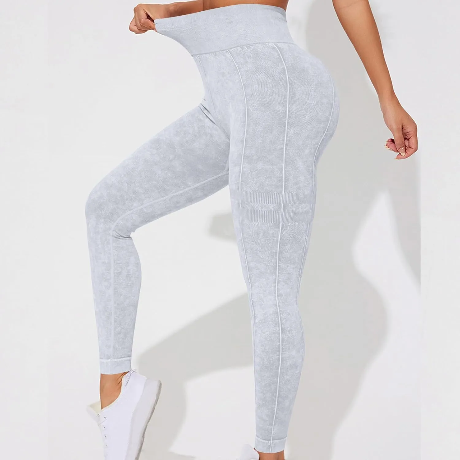 High Waisted Leggings for Women Butt Lift Buttery Soft Yoga Pants Stretch Sports Gym Workout Running Leggings Tights
