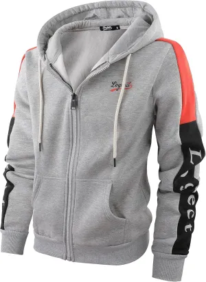 Hoodies for Men Zip Up Men's Full Zip Fleece Hoodie Zippered Lightweight Sweatshirt Warm Fleece Jacket Coats
