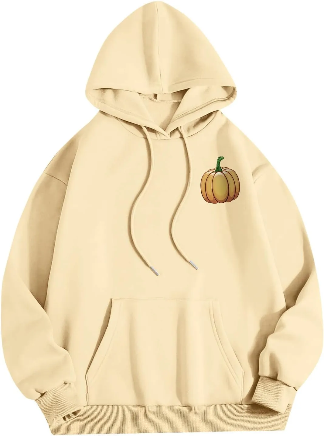 Hoodies For Teen Girls Long Sleeve O Neck Casual Drawstring Letter Printed Pullover Tops