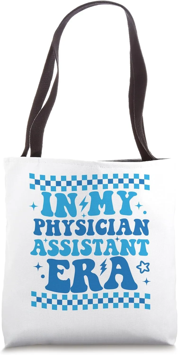 In My Physician Assistant Era Groovy Physician Assistant Era Tote Bag