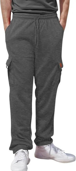 Joggers for Men Casual Solid Pants Leggings Trousers Tooling Multi-Pocket Men's Color Men's Pants Slim Fit Track