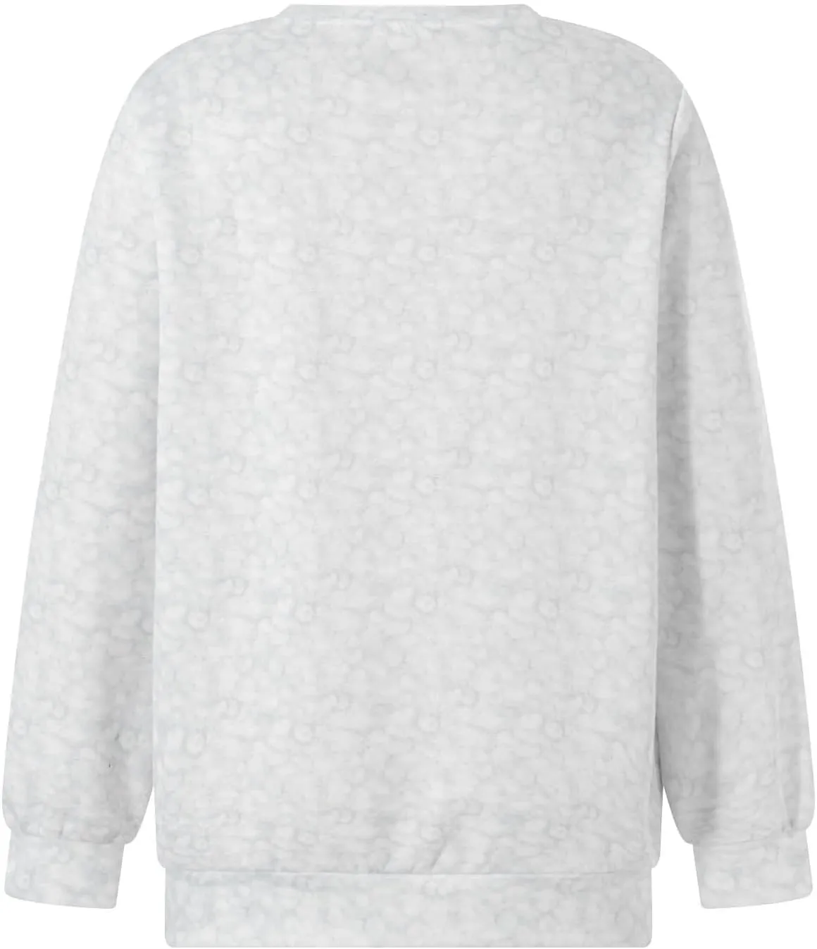 Karwuiio Women's Cat Graphic Hooded Sweatshirts Cute Long Sleeve Crew Neck Sweatshirt Oversized Pullover Tops