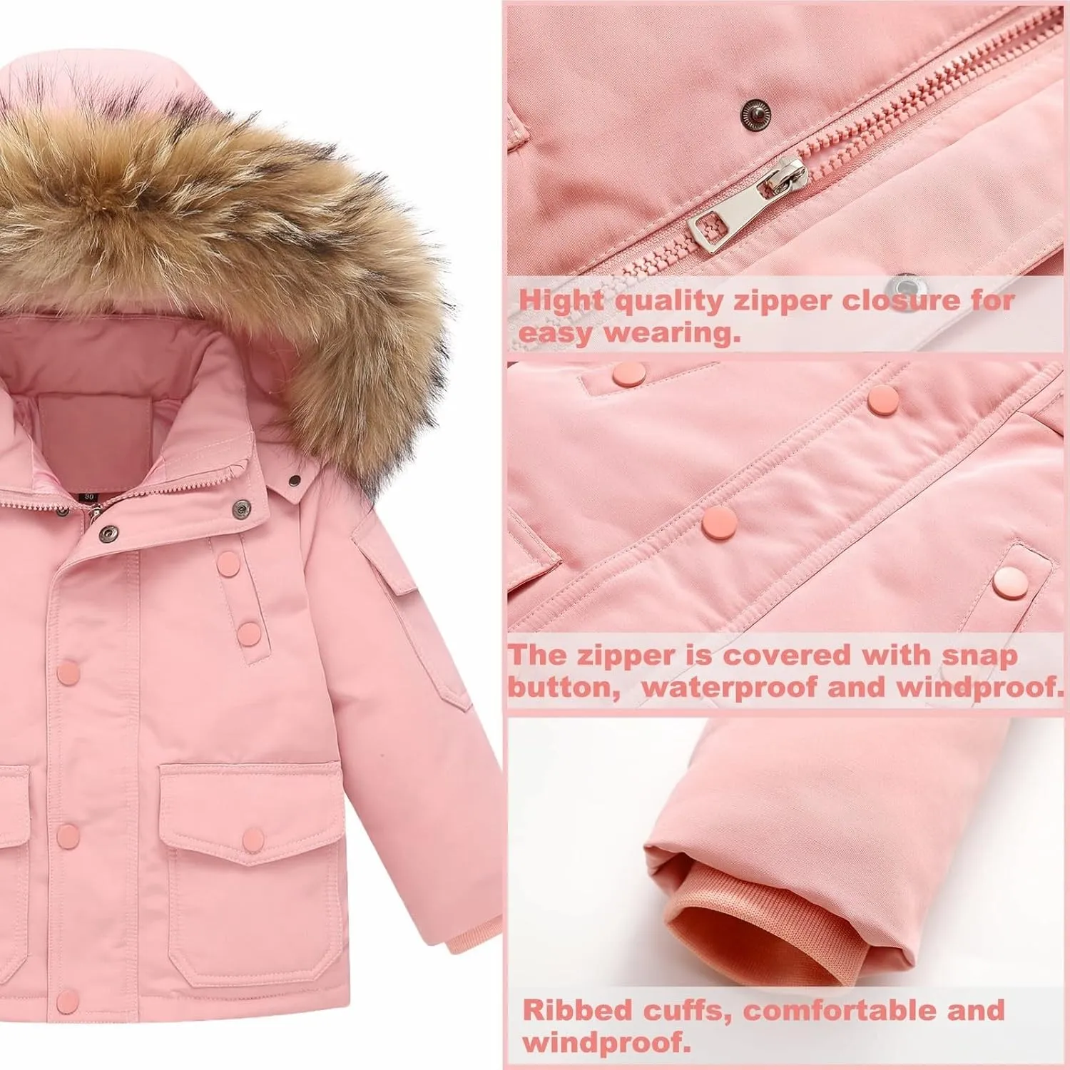 Kids Small Snow Pants Kids 2 Snowsuit Toddler Baby Boys Girls Winter Wear Down Jacket Ski Jacket & Snow Snow Slider Mat