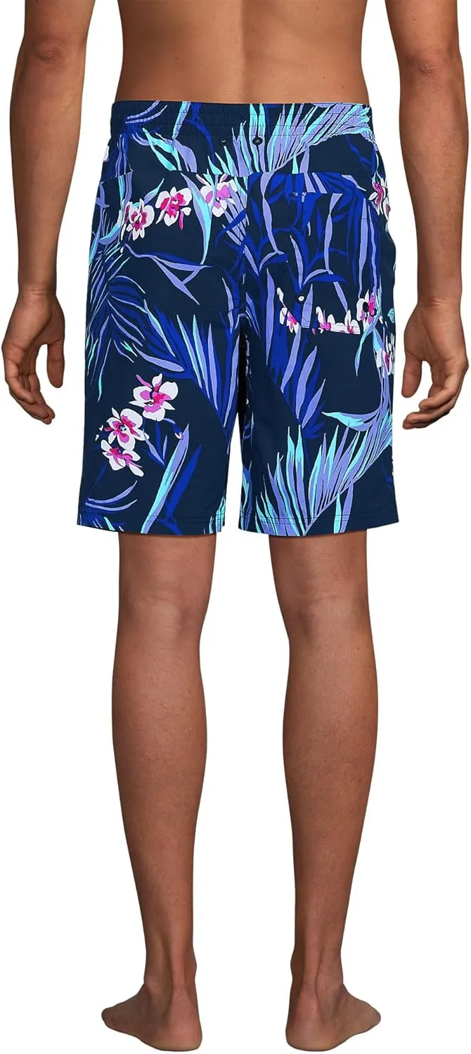 Lands' End Men's 9" Volley Hydroliner Swim Trunks