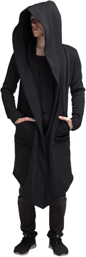 LCMTWX Men Hoodies And Winter Casual Loose Solid Hooded Sweater Top Men's Hooded Fleece Sweatshirt Zip Up Hoody Pullover &