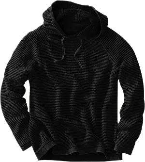 LCMTWX Men Hoodies And Winter Fashion Coats Jacket Casual Stitching Hooded Zipper Sweater Coat Men's Hooded Fleece