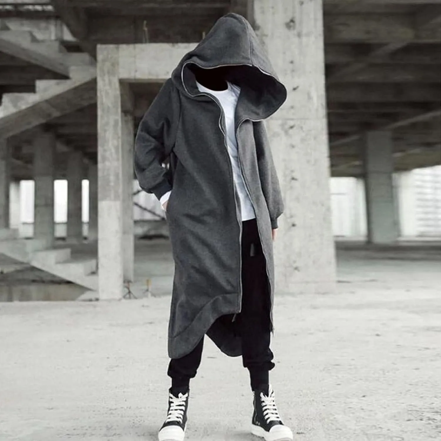 LCMTWX Men's Hooded Fleece Sweatshirt Loose Solid Hooded Sweater Top Men's Hooded Fleece Sweatshirt Sports Hooded Jacket