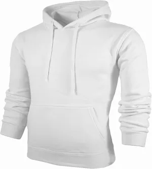 LCMTWX Men's Hooded Fleece Sweatshirt Loose Solid Hooded Sweater Top Men's Hooded Fleece Sweatshirt Sports Hooded Jacket