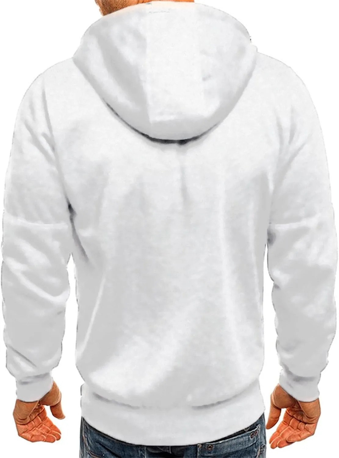 LCMTWX Mens Hoodies And Winter Fashion Coat Jackets Casual Stitching Hooded Zipper Sweater Pullover Hooded Sweatshirt for