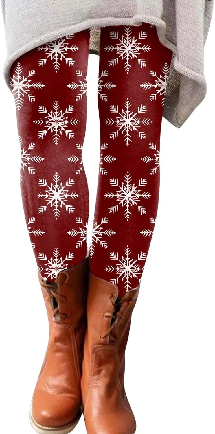 Leather Leggings for Women Leggings Artistic Splash Printed Soft Stretchy Pants Leather Leggings Tummy Control Soft