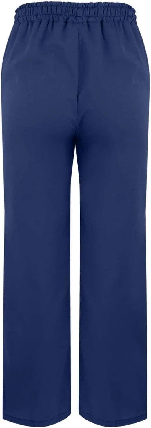 Lightweight Casual Linen Pants for Women Summer Stretchy Drawstring Hem Ankle Trousers Travel Beach Home Casual Pants