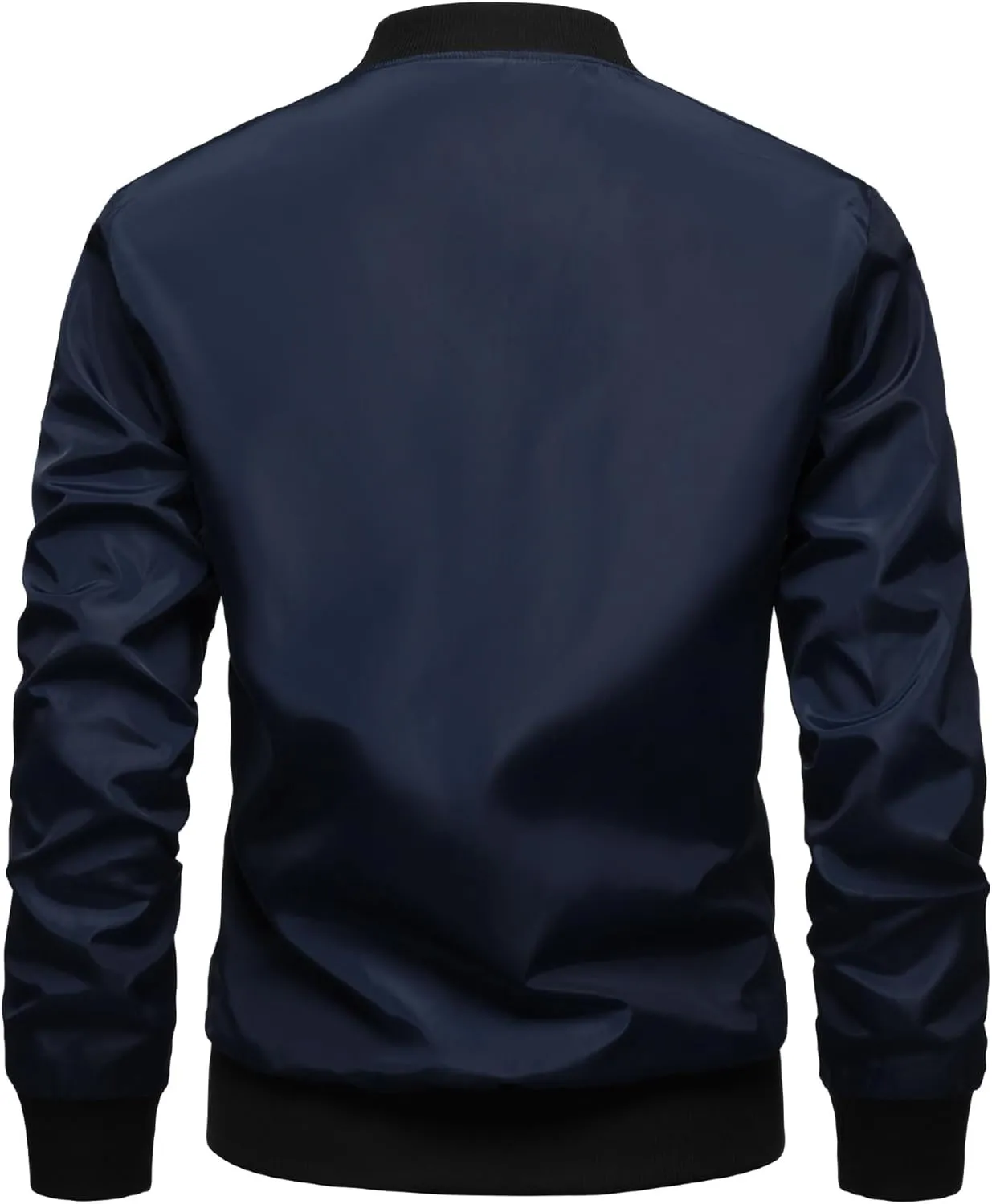 Lightweight Jacket Men Casual Bomber Flight Jackets Tactical Zipper Windbreakers Slim Fit Fall Spring Thin Cardigans