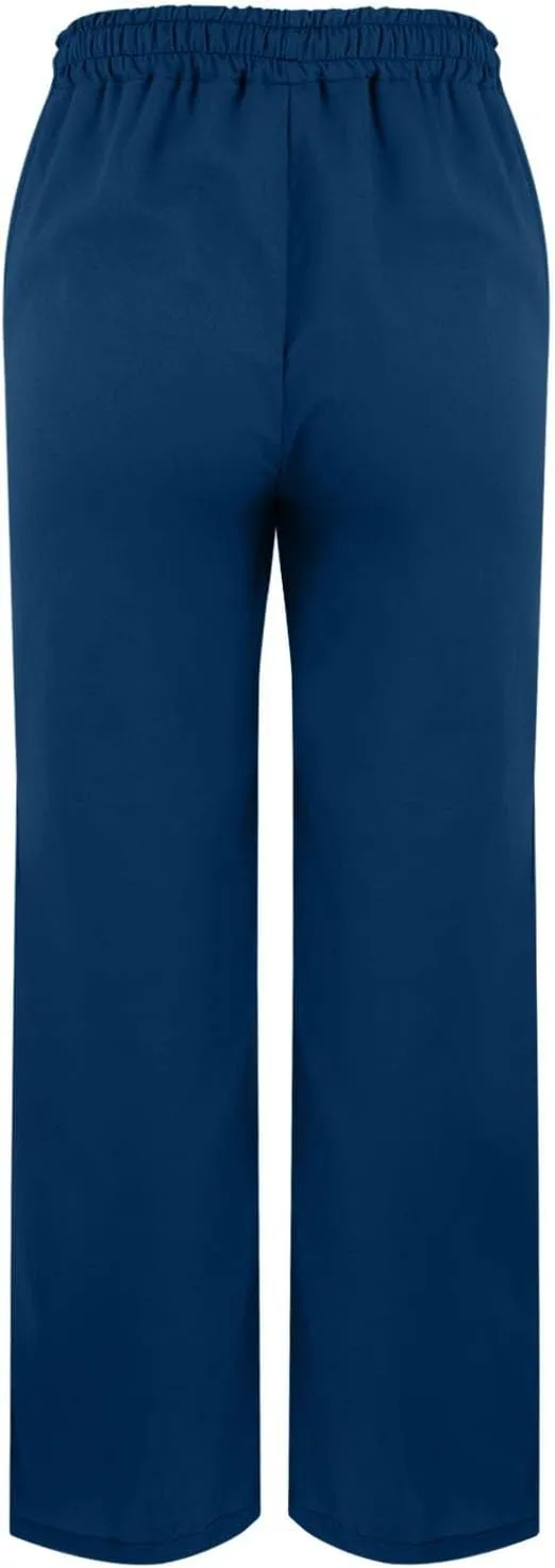 Linen Capri Pants for Women Plus Size Elastic High Waist Drawstring Cropped Pants Side Button Split Summer Trousers