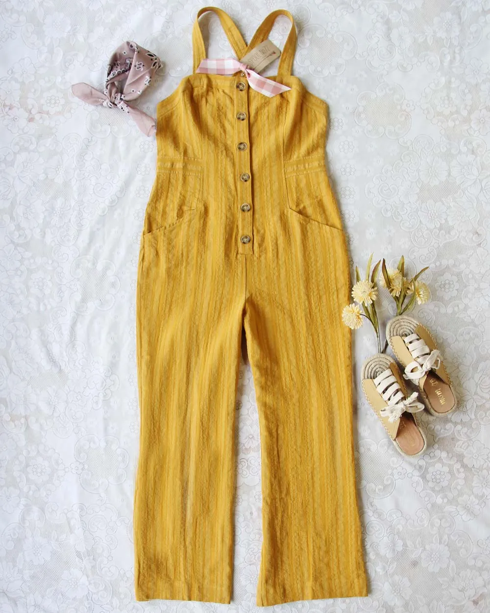 Linen Honey Jumpsuit