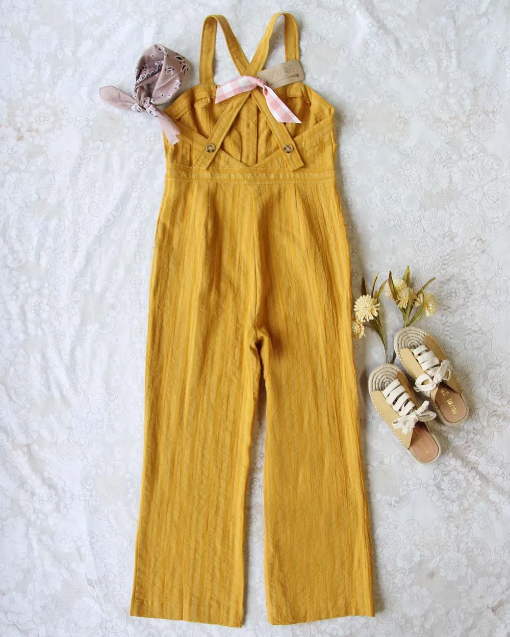 Linen Honey Jumpsuit